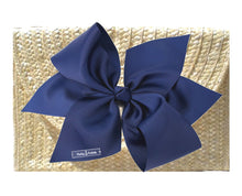 Load image into Gallery viewer, Navy Bow, Interchangeable Bow For Clutch