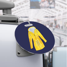 Load image into Gallery viewer, Luggage Tag - Preppy Raincoat
