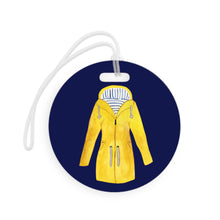 Load image into Gallery viewer, Luggage Tag - Preppy Raincoat