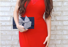 Load image into Gallery viewer, The Cambridge Clutch - Navy
