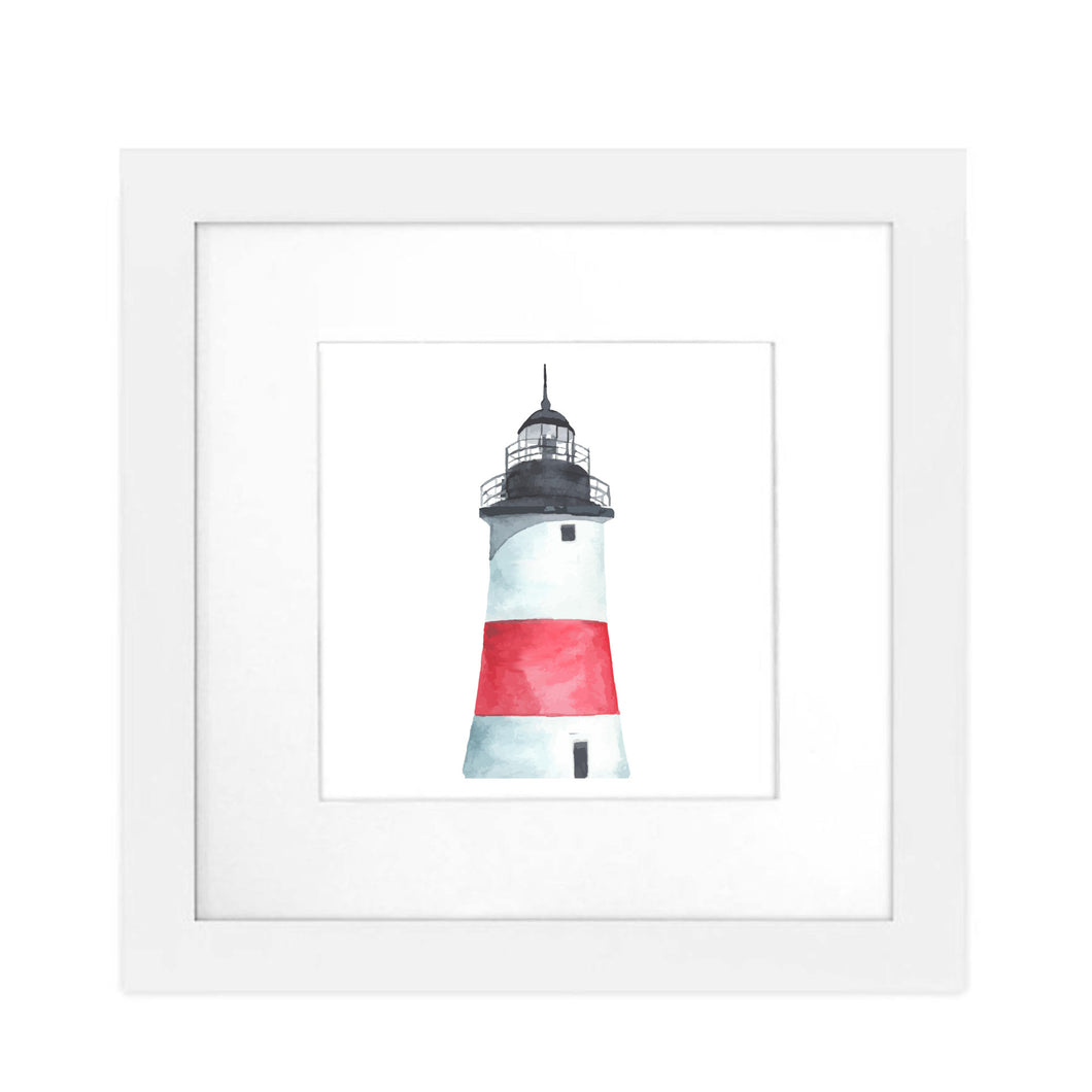 Art Print Framed - Lighthouse