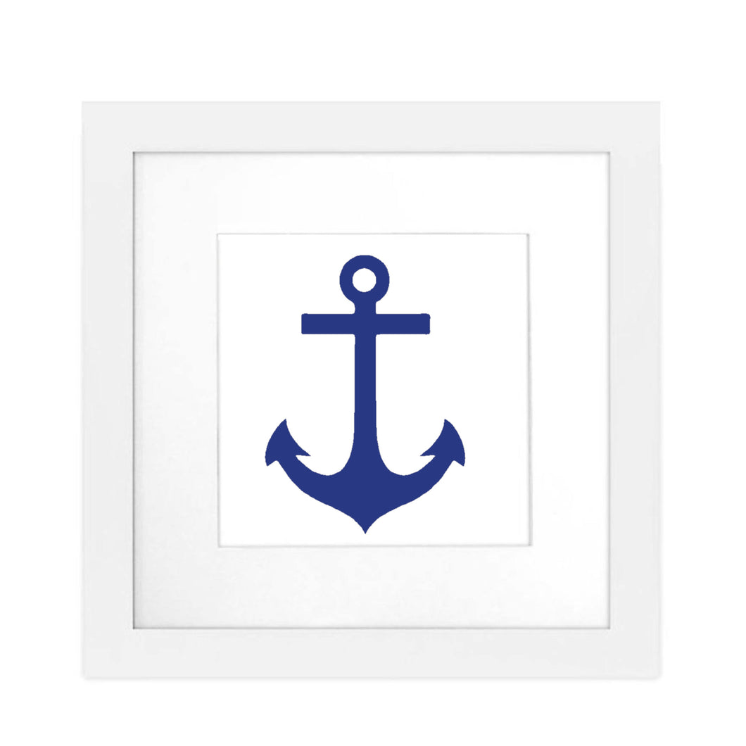 Art Print Framed - Anchor