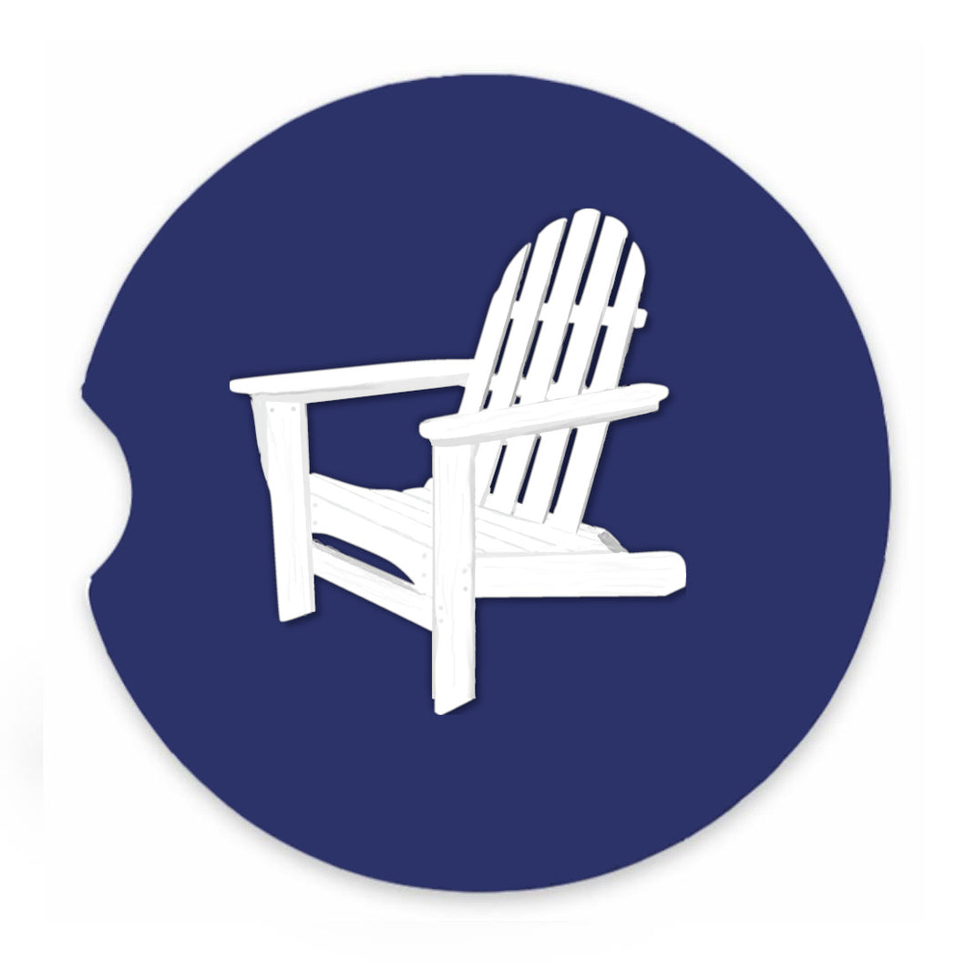 Sandstone Car Coaster - Adirondack Chair