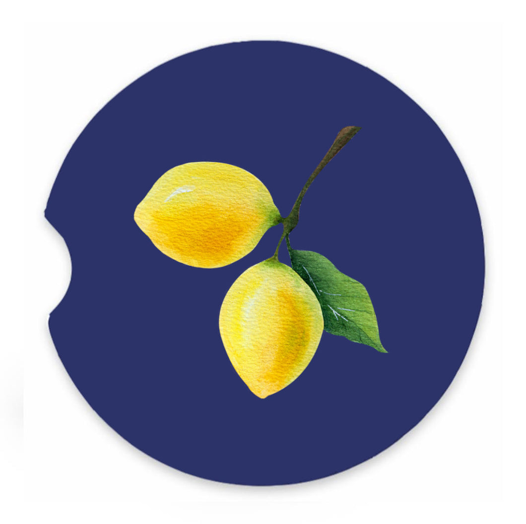 Sandstone Car Coaster - Lemons