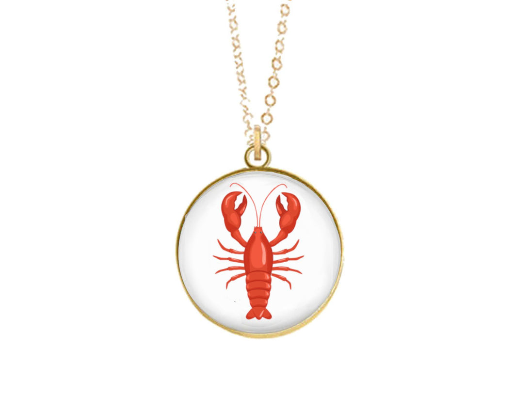 Charm Necklace - Lobster