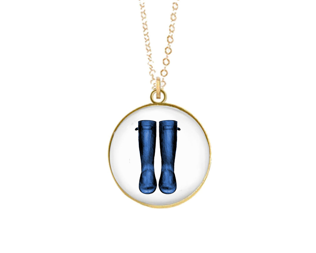 Charm Necklace - Wellies
