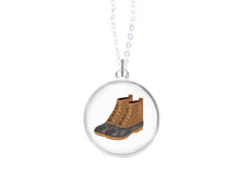 Load image into Gallery viewer, Charm Necklace - Duck Boots
