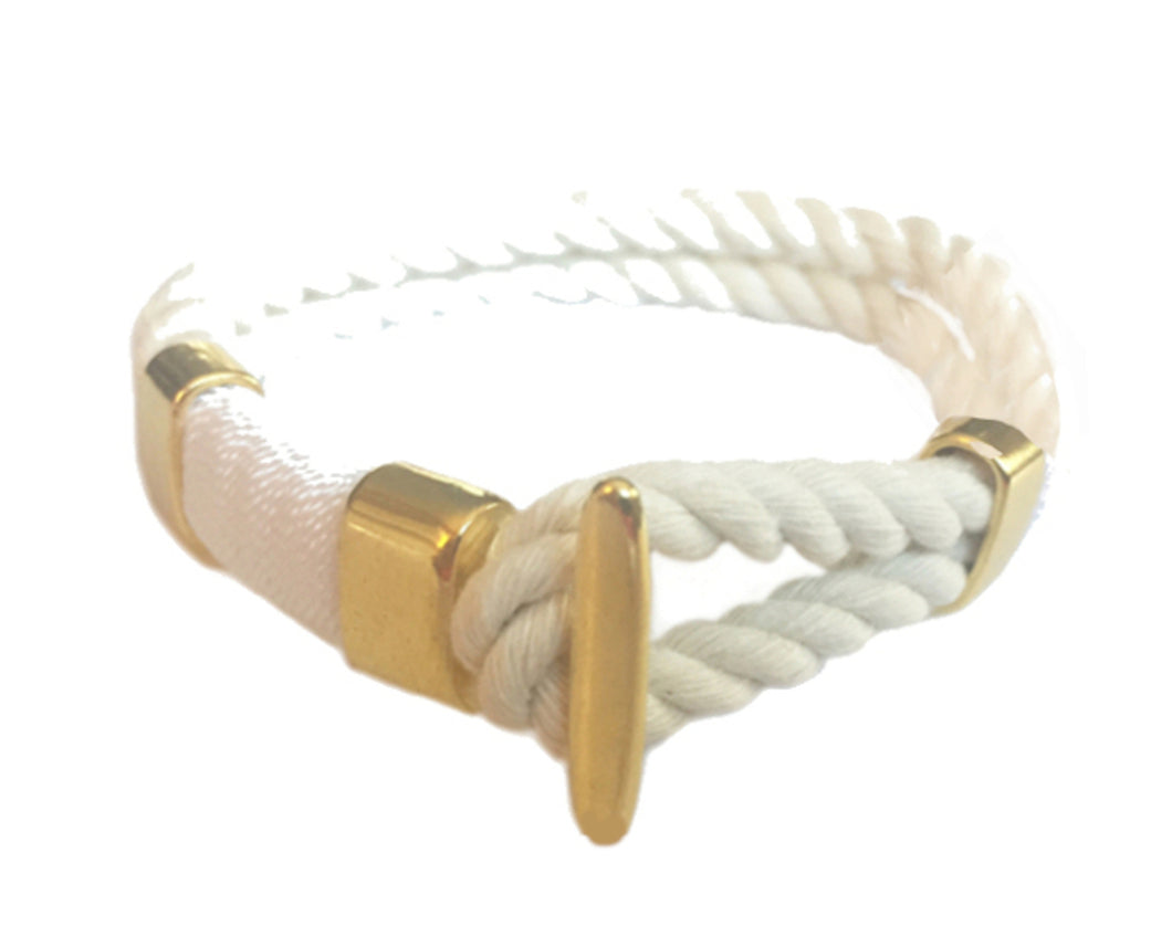 Mariner Style Rope Bracelet - White