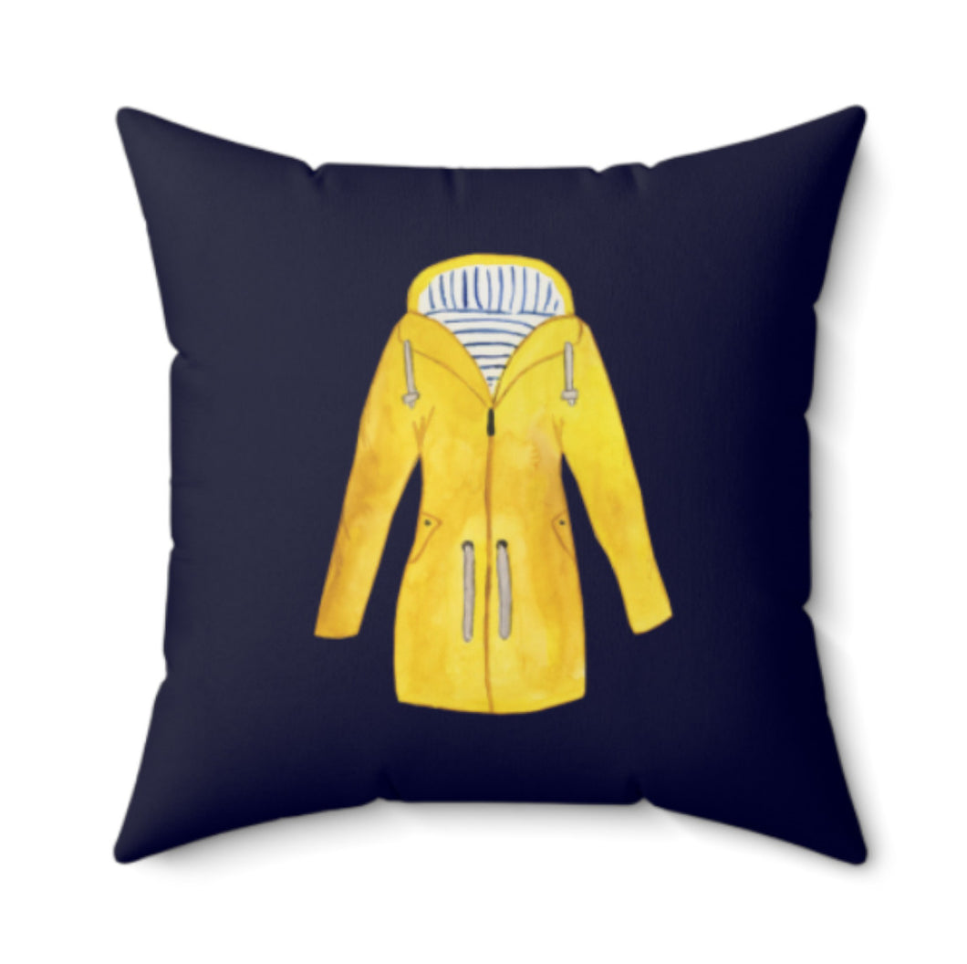 Pillow - Preppy Yellow Raincoat