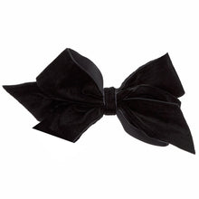 Load image into Gallery viewer, Black Velvet Bow, Interchangeable

