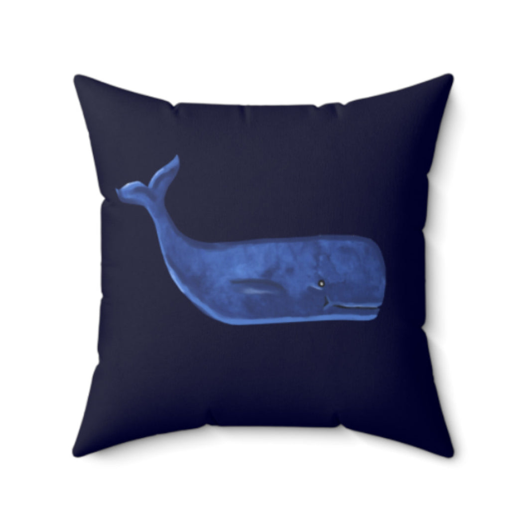 Pillow - Coastal Whale
