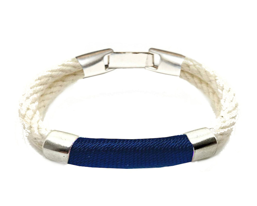 Nantucket Style Rope Bracelet - Navy