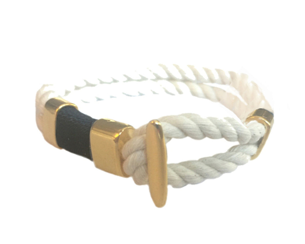 Mariner Style Rope Bracelet - Black