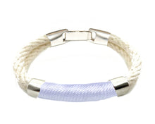 Load image into Gallery viewer, Nantucket Style Rope Bracelet - White
