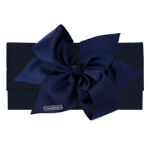 Load image into Gallery viewer, Navy Bow, Interchangeable Bow For Clutch
