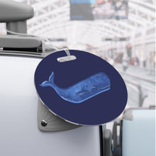 Load image into Gallery viewer, Luggage Tag - Coastal Whale
