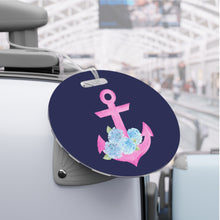 Load image into Gallery viewer, Luggage Tag - Anchor Flowers
