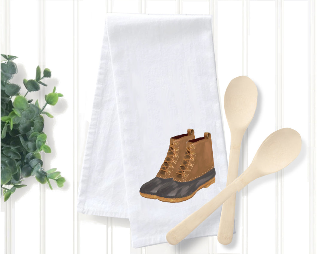 Tea Towel - Duck Boots