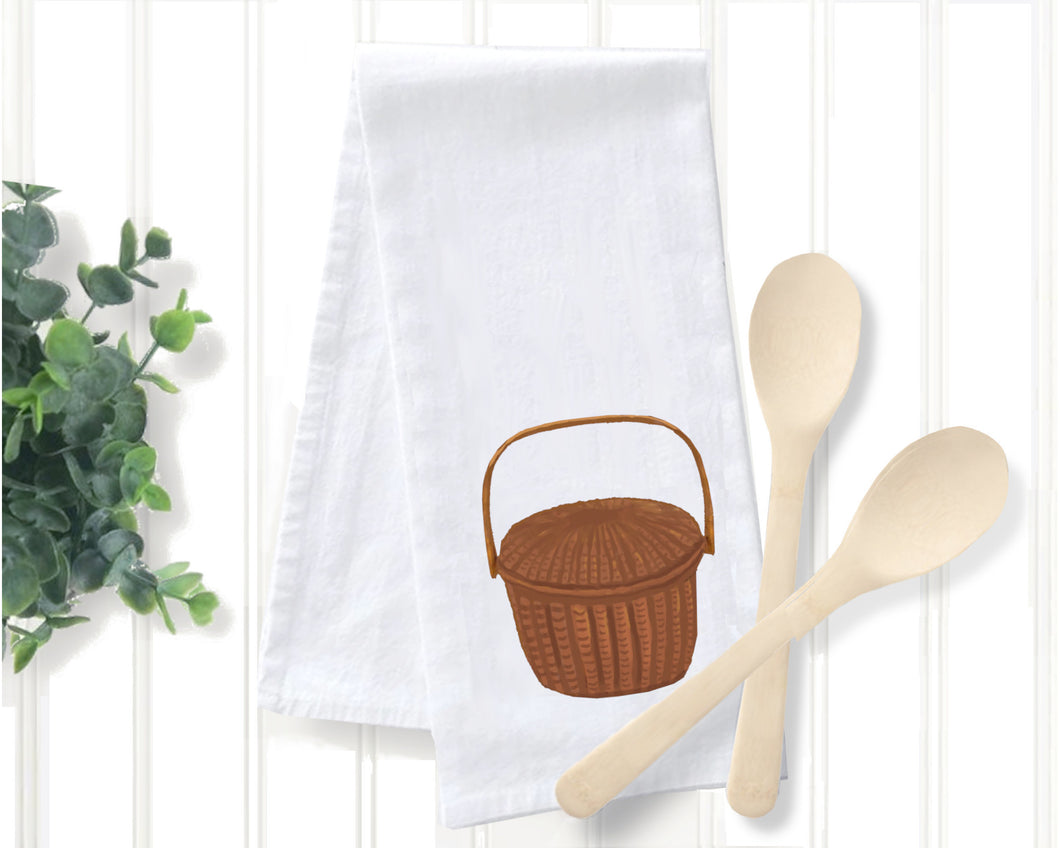 Tea Towel - Nantucket Basket
