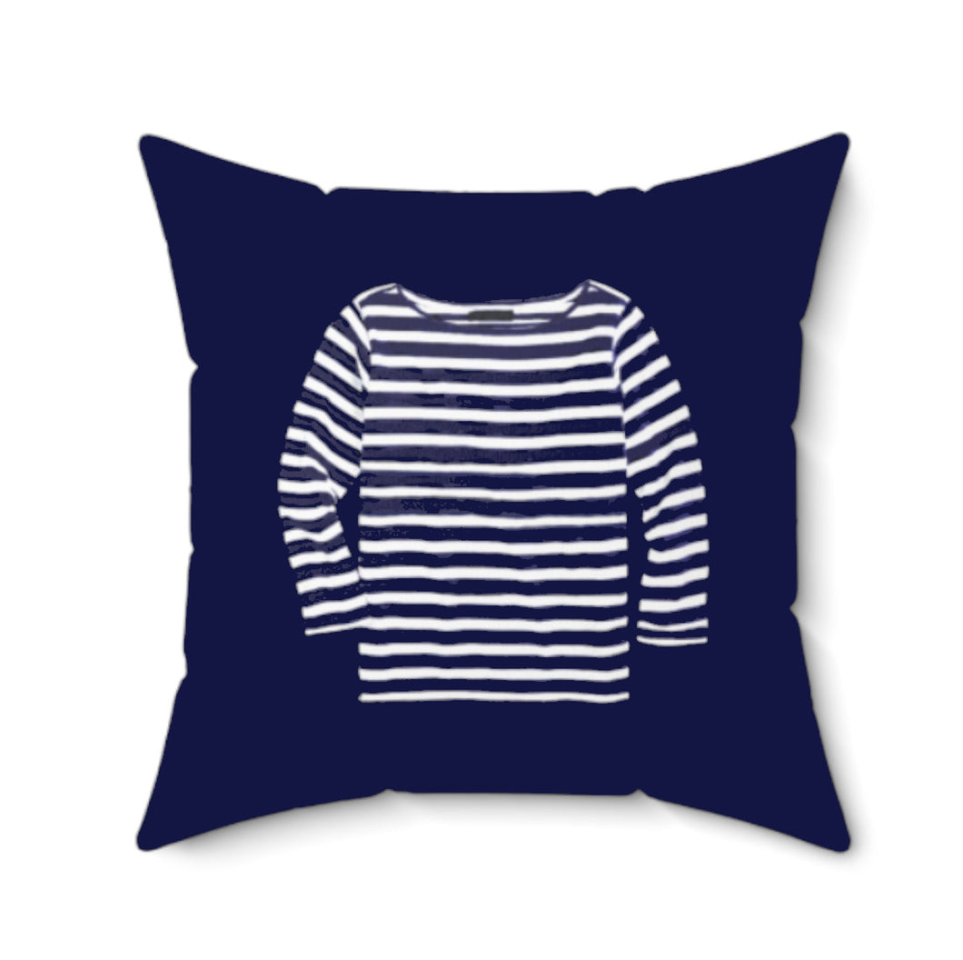 Pillow - Preppy Striped Shirt