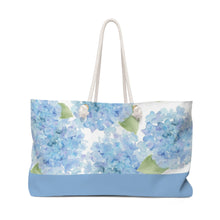 Load image into Gallery viewer, Rope Handle Tote Bag - Summery Hydrangeas
